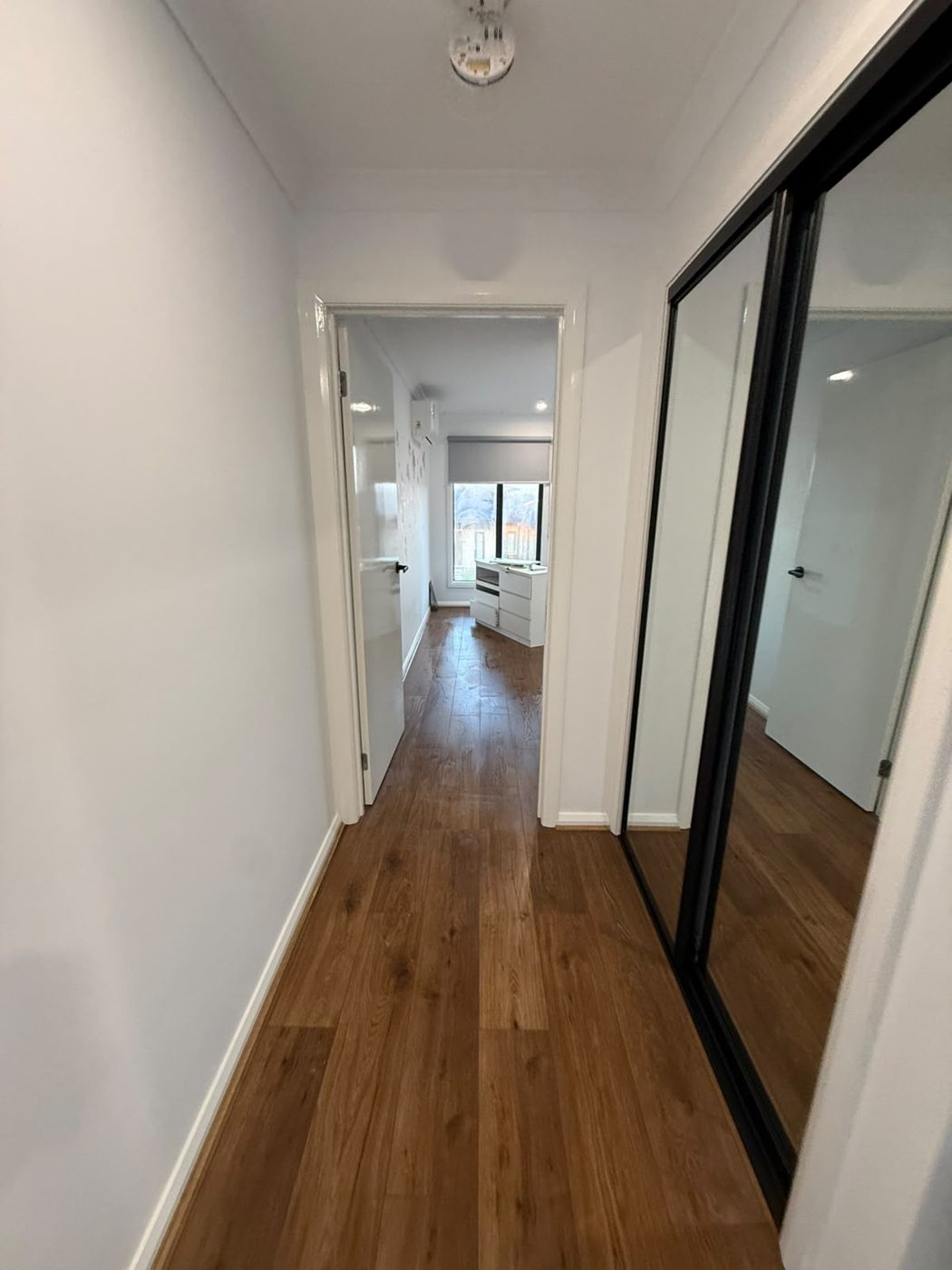 Hallway and floors freshly cleaned